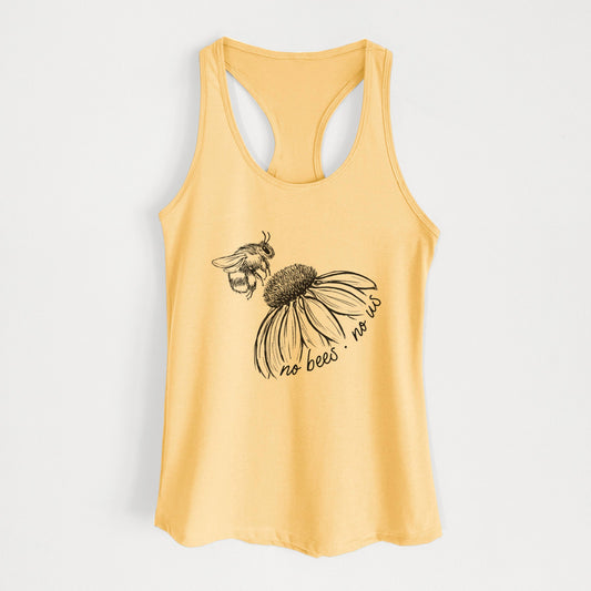 No Bees No Us - Women's Racerback Tanktop