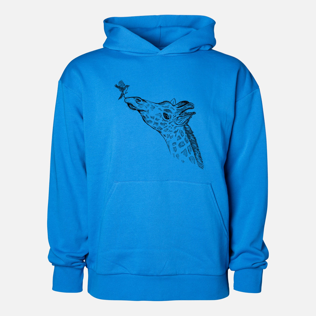 Northern Giraffe - Giraffa camelopardalis  - Statement Midweight Hoodie