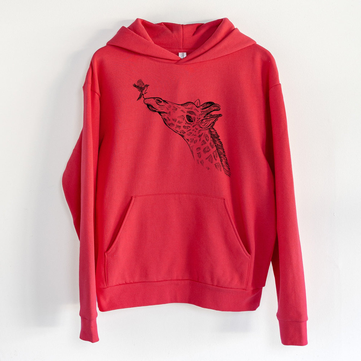 Northern Giraffe - Giraffa camelopardalis  - Statement Midweight Hoodie