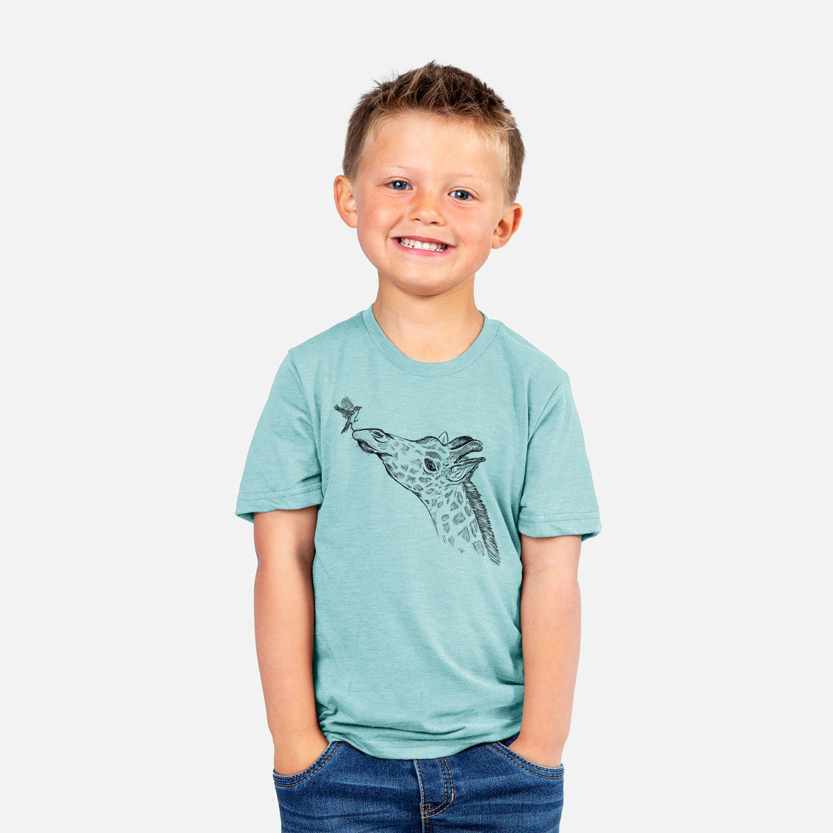 Northern Giraffe - Giraffa camelopardalis - Toddler/Youth Shirt