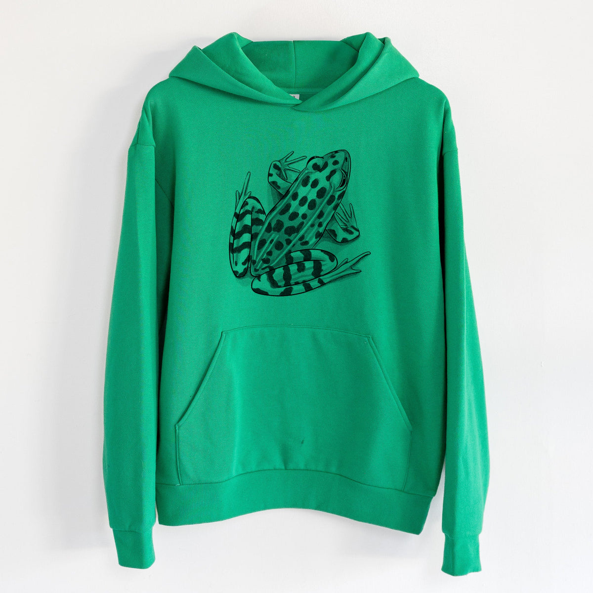 Northern Leopard Frog - Lithobates pipiens  - Statement Midweight Hoodie