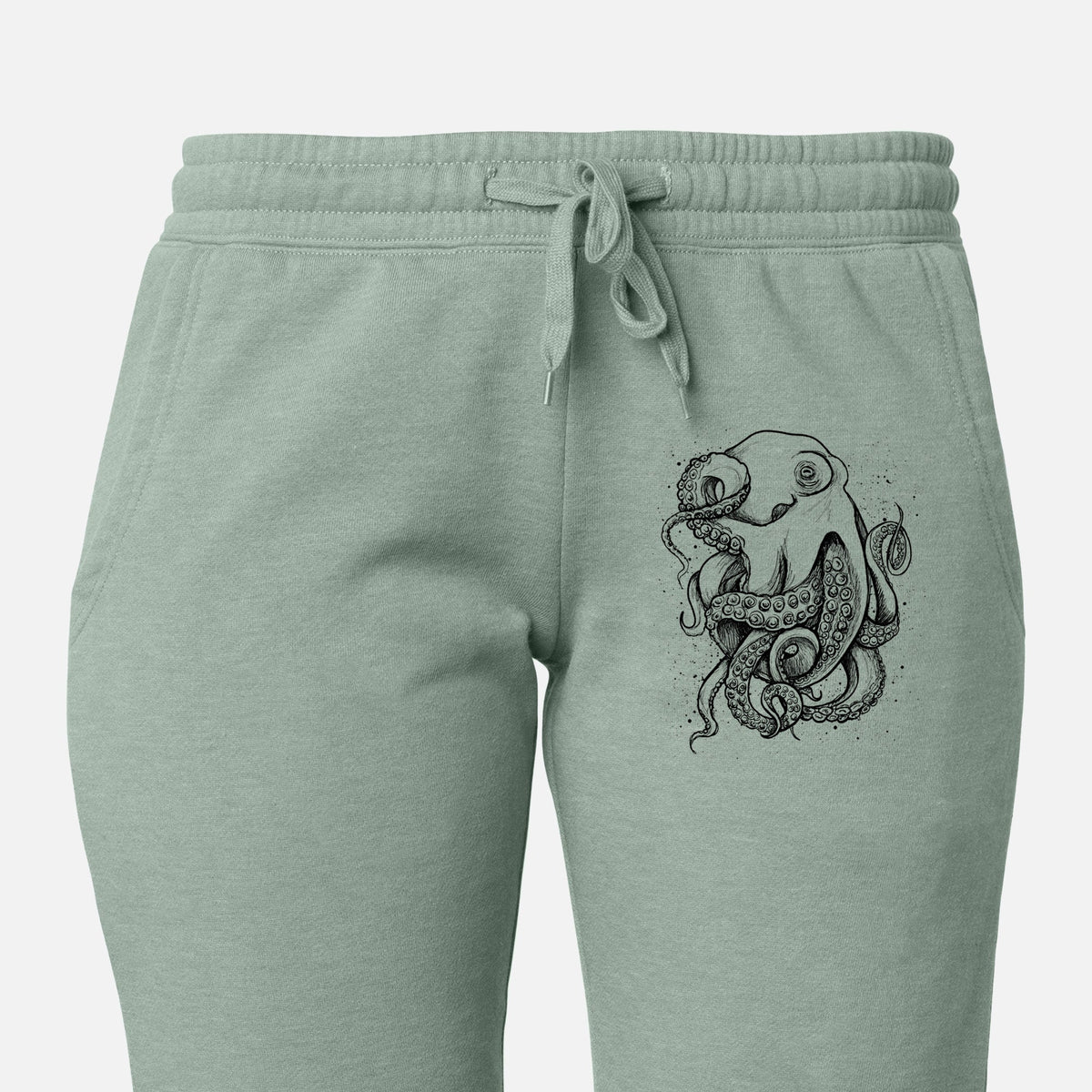 Octopus Vulgaris - Common Octopus - Women's Cali Wave Jogger Sweatpants
