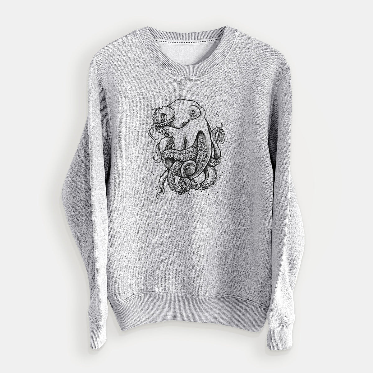 Octopus Vulgaris - Common Octopus - Knit Sweatshirt