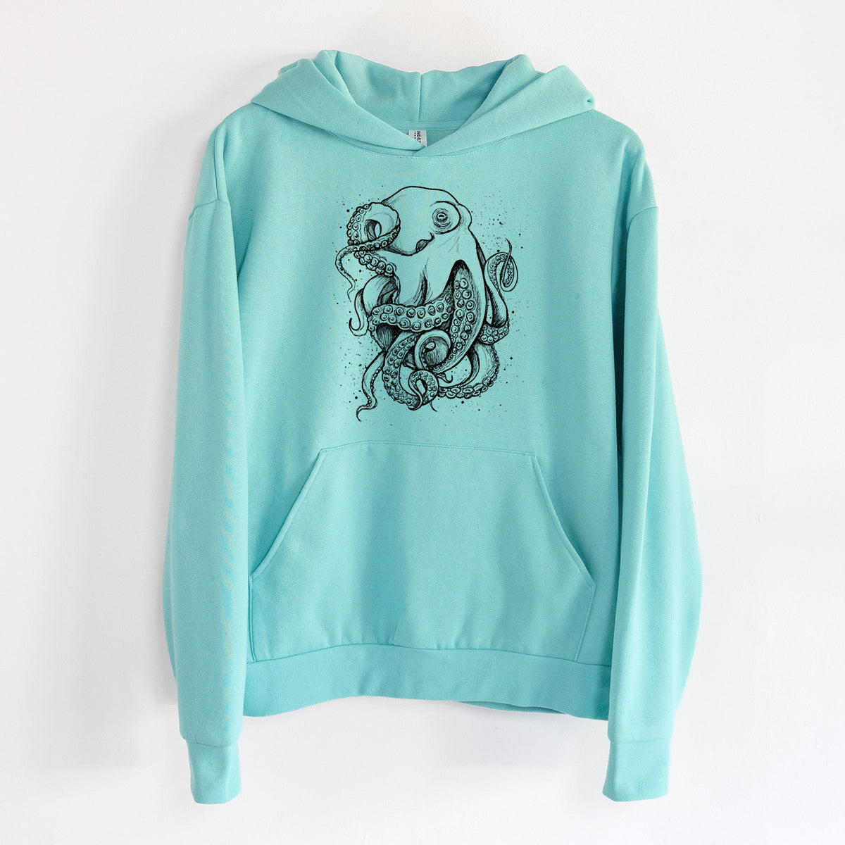 Octopus Vulgaris - Common Octopus  - Statement Midweight Hoodie