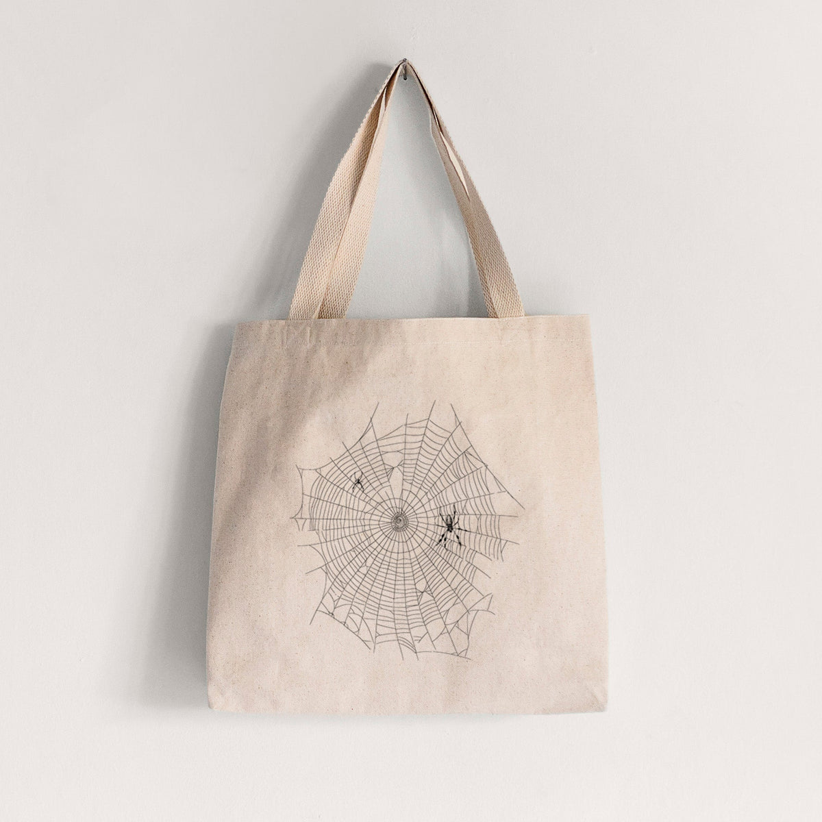 Golden Silk Orb-weaver Spider Web - Trichonephila clavipes - Tote Bag