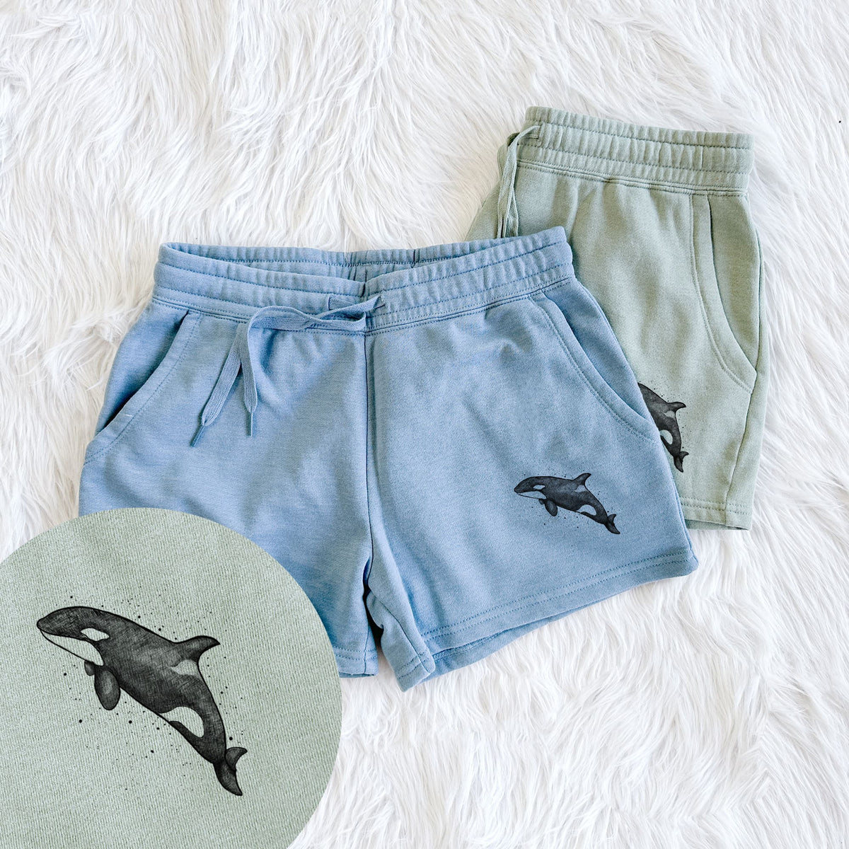 Orca Whale - Women's Cali Wave Shorts