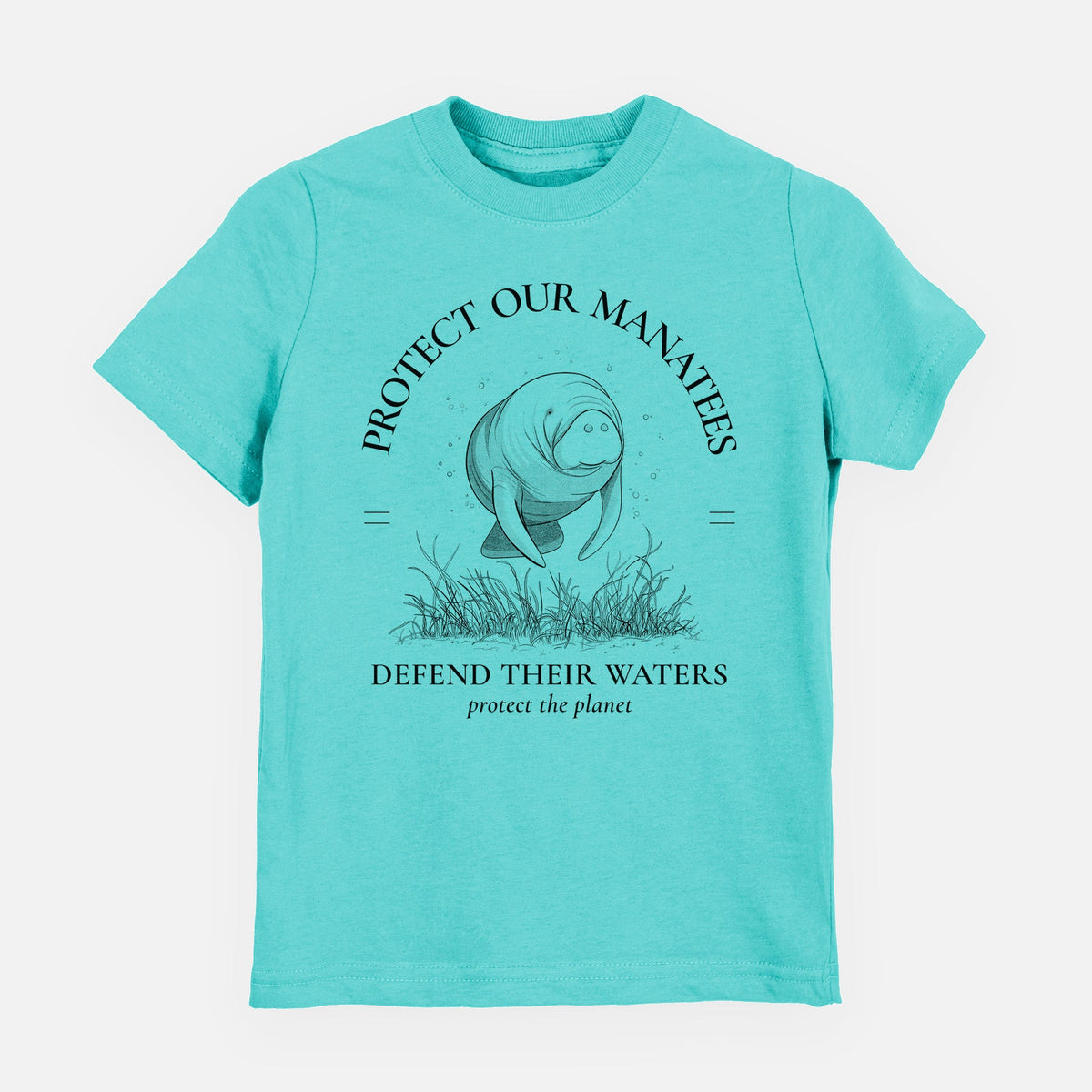 Protect The Manatees - Defend Their Waters - Toddler/Youth Shirt
