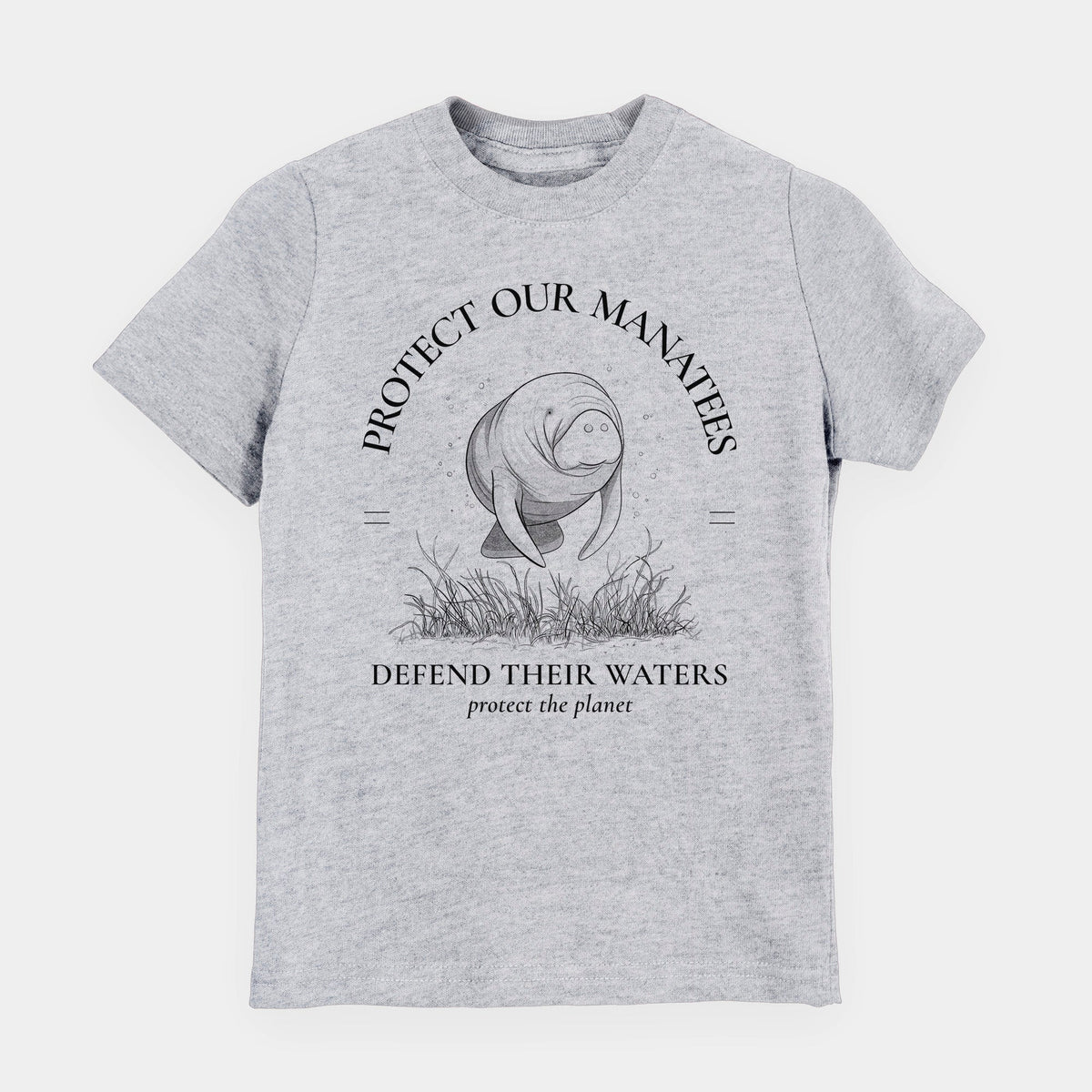 Protect The Manatees - Defend Their Waters - Toddler/Youth Shirt