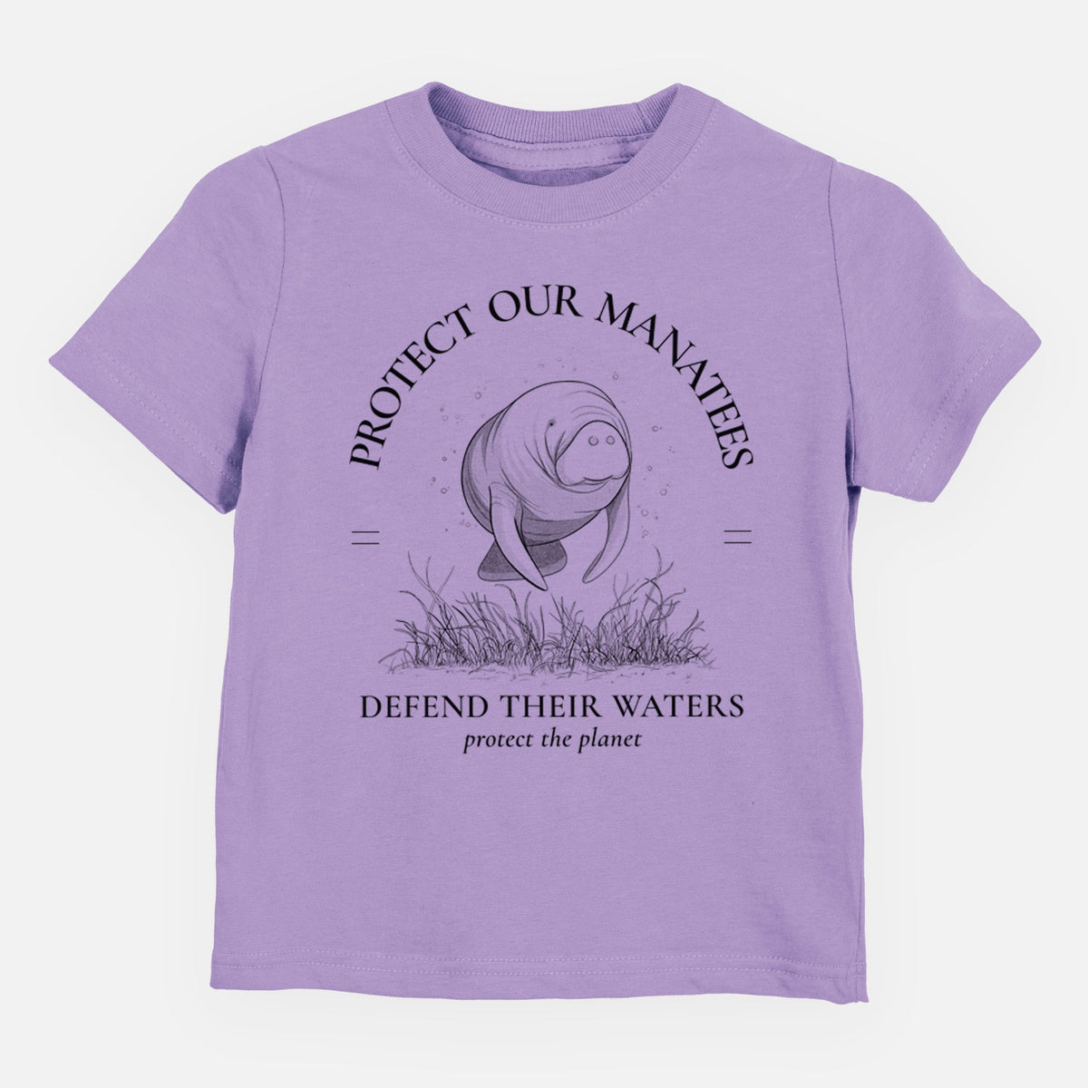 Protect The Manatees - Defend Their Waters - Toddler/Youth Shirt