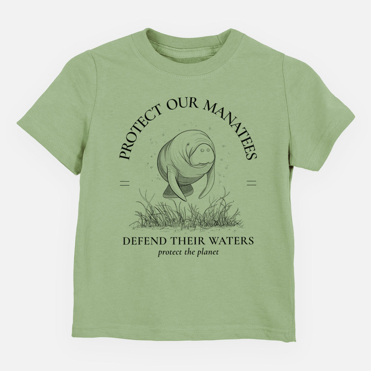 Protect The Manatees - Defend Their Waters - Toddler/Youth Shirt