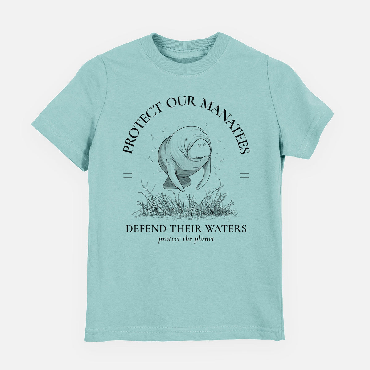 Protect The Manatees - Defend Their Waters - Toddler/Youth Shirt