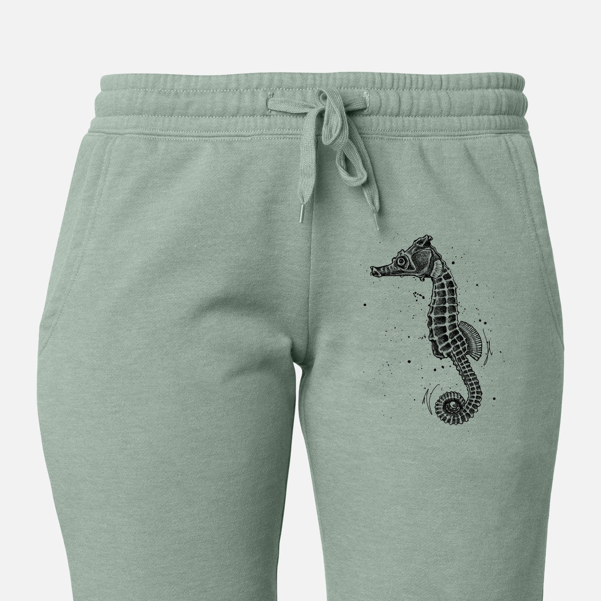 Hippocampus ingens - Pacific Seahorse - Women's Cali Wave Jogger Sweatpants