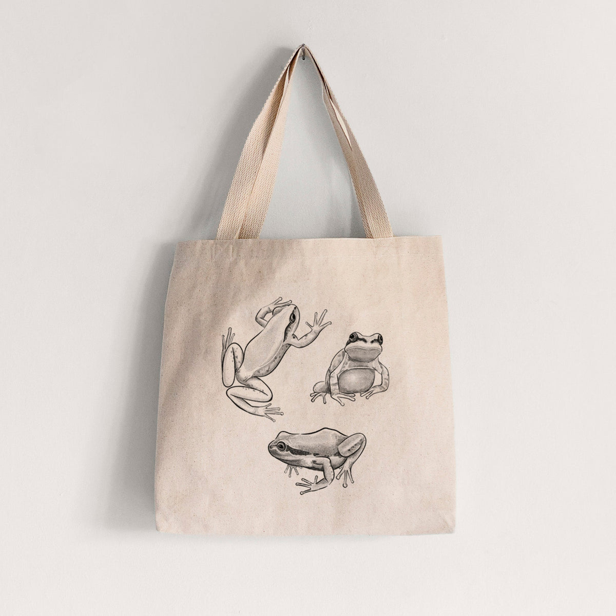 Pacific Tree Frogs - Pseudacris regilla - Tote Bag