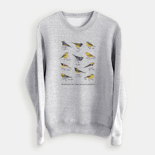 Warblers of the Pacific Flyway - Knit Sweatshirt