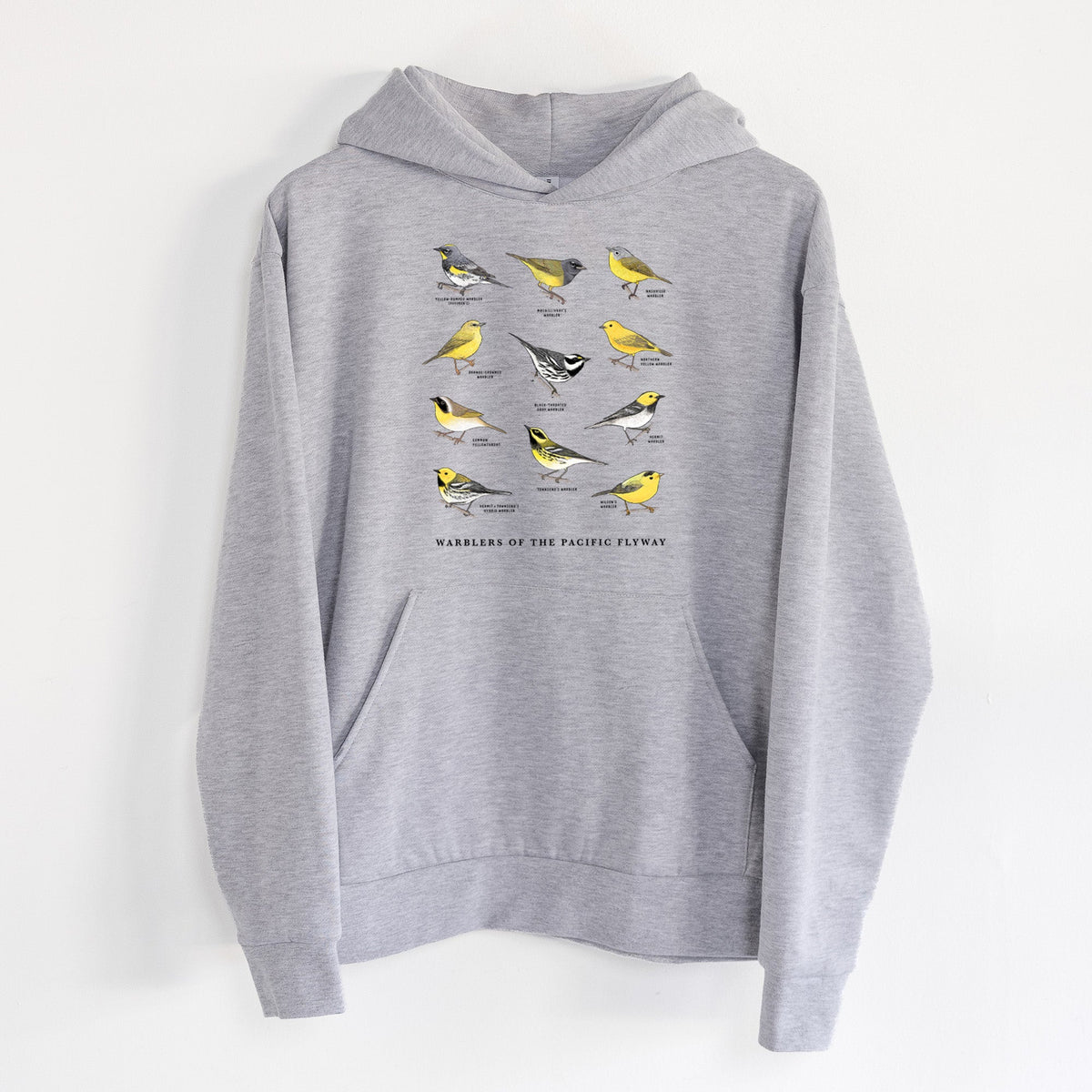 Warblers of the Pacific Flyway  - Statement Midweight Hoodie