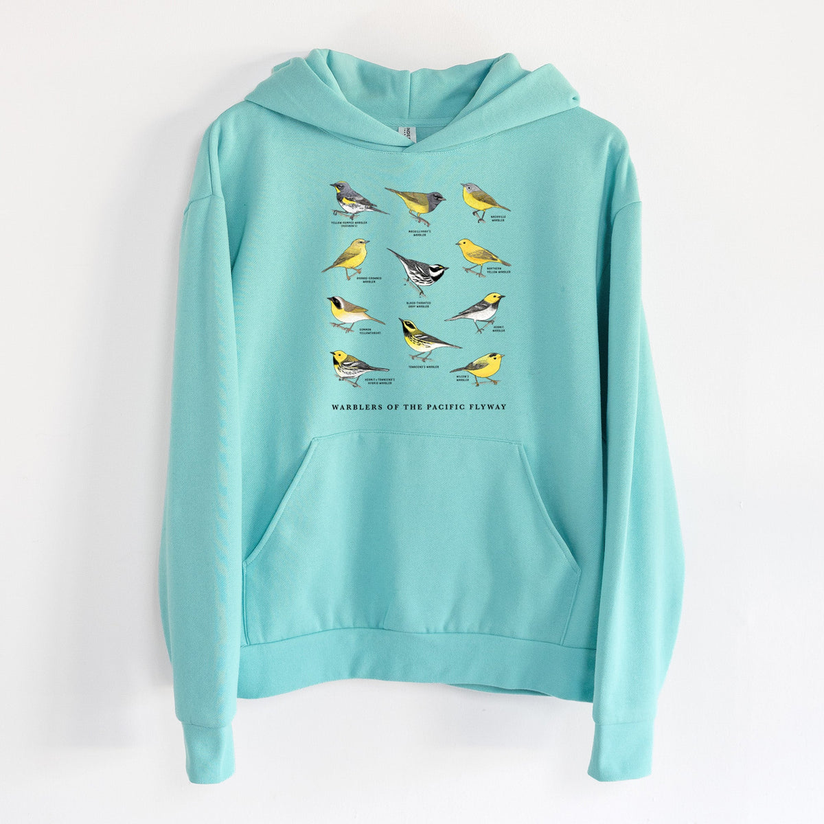 Warblers of the Pacific Flyway  - Statement Midweight Hoodie