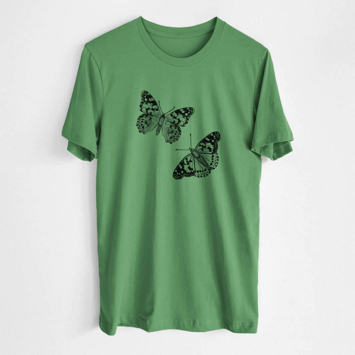 Painted Lady Butterflies - Lightweight 100% Cotton Unisex Crewneck