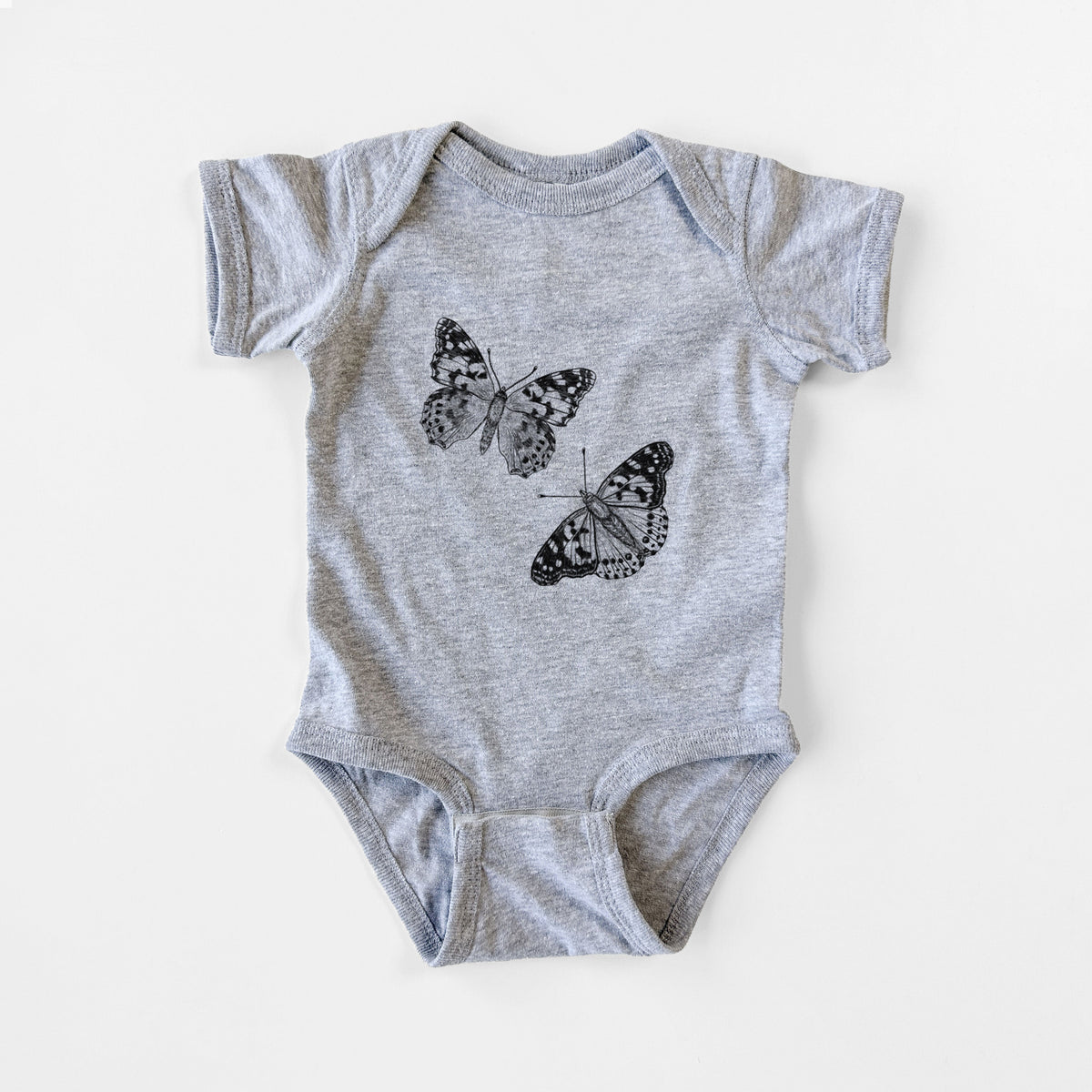 Painted Lady Butterflies - Baby Fine Jersey Bodysuit