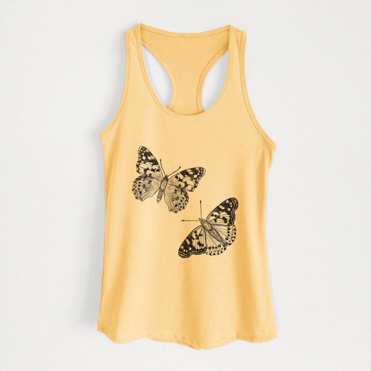 Painted Lady Butterflies - Women's Racerback Tanktop