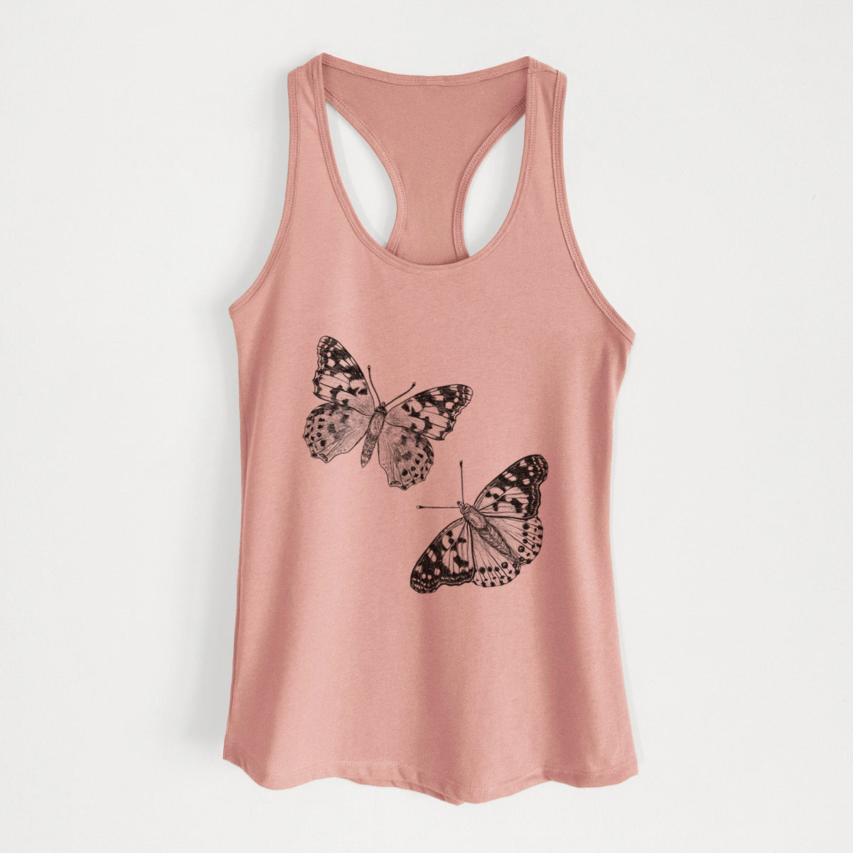 Painted Lady Butterflies - Women's Racerback Tanktop