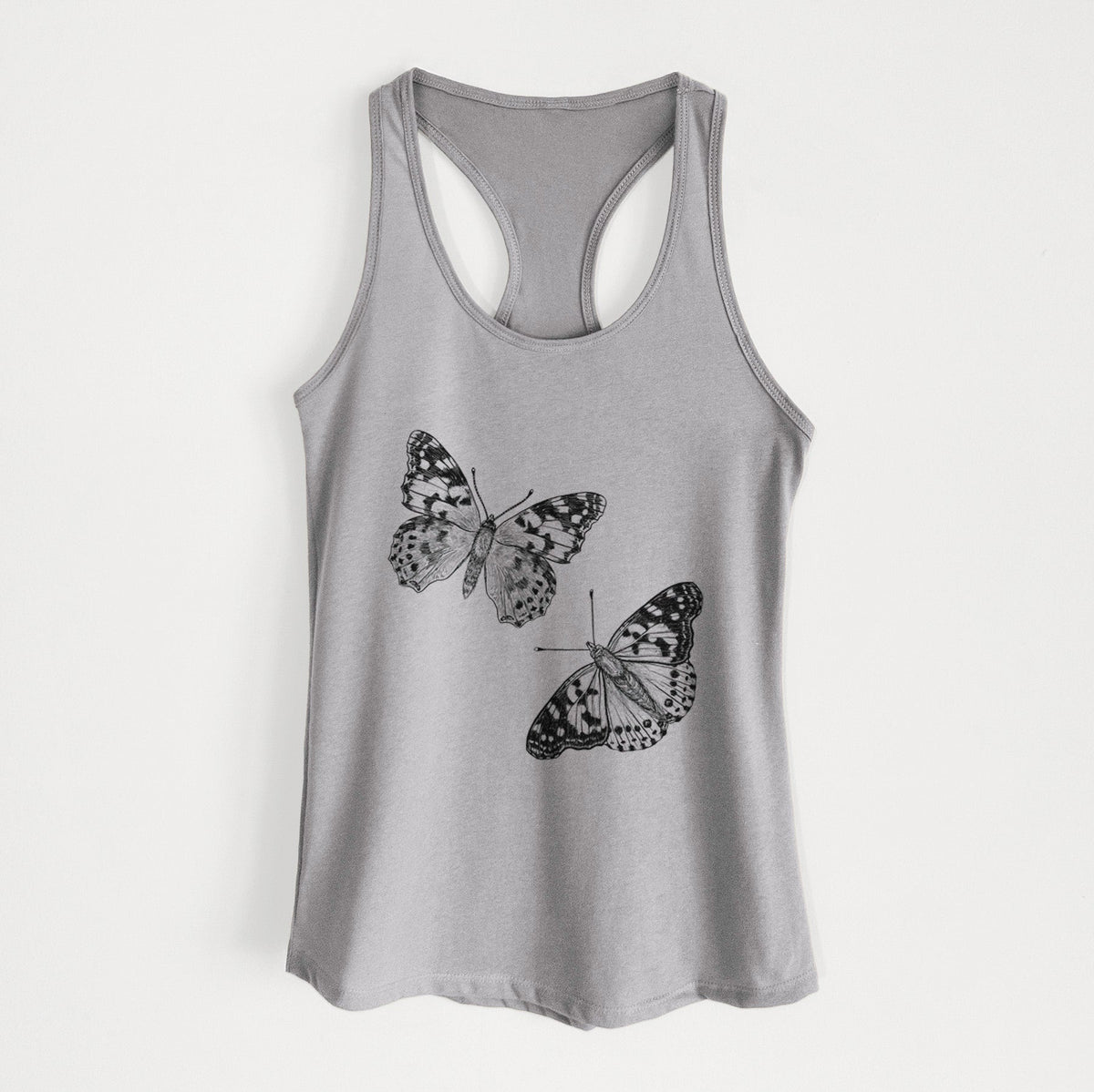 Painted Lady Butterflies - Women's Racerback Tanktop