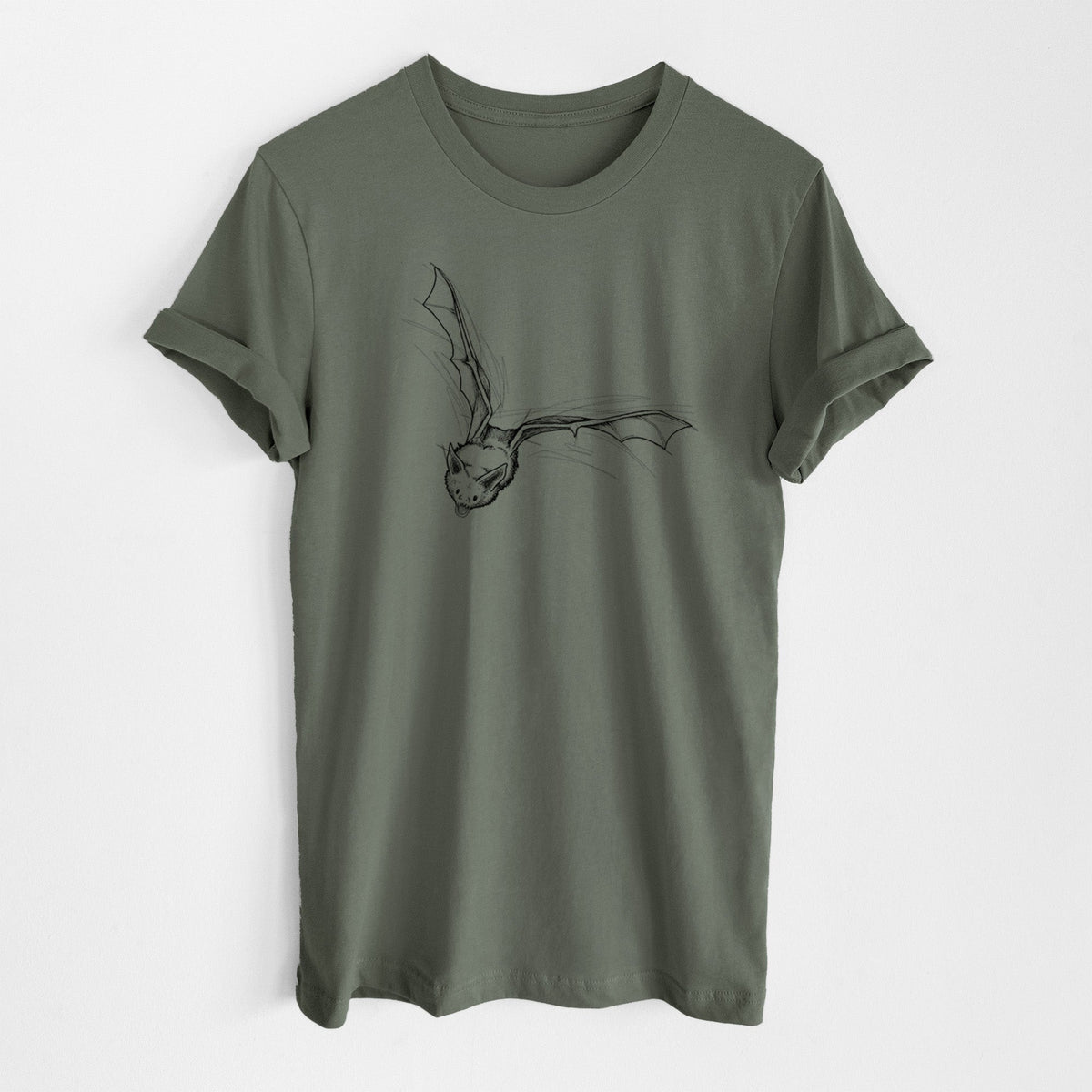 Pallid Bat - Antrozous pallidus - Lightweight 100% Cotton Unisex Crewneck