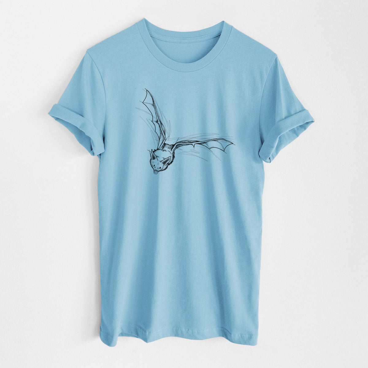 Pallid Bat - Antrozous pallidus - Lightweight 100% Cotton Unisex Crewneck