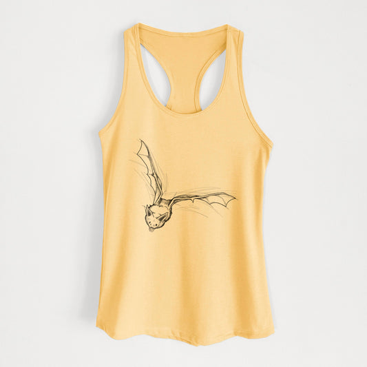 Pallid Bat - Antrozous pallidus - Women's Racerback Tanktop