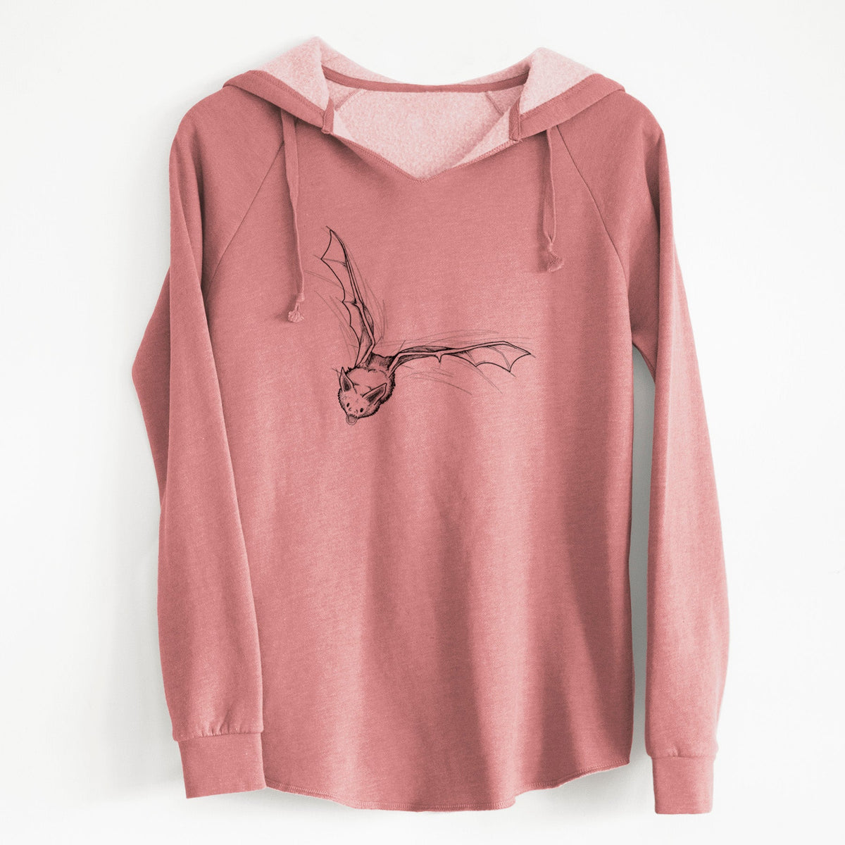 Pallid Bat - Antrozous pallidus - Cali Wave Hooded Sweatshirt