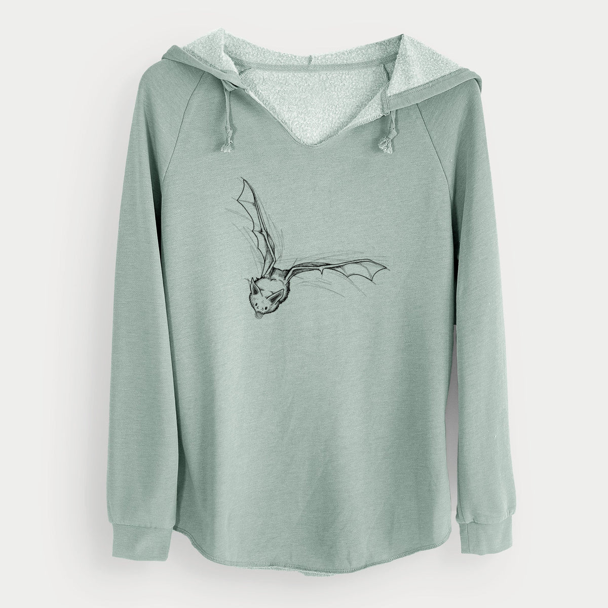 Pallid Bat - Antrozous pallidus - Cali Wave Hooded Sweatshirt