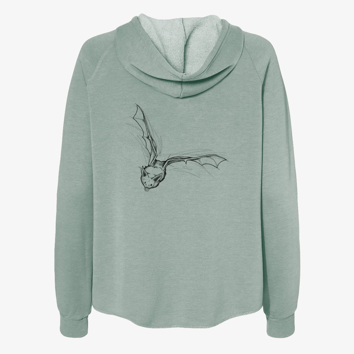 Pallid Bat - Antrozous pallidus - Women's Cali Wave Zip-Up Sweatshirt