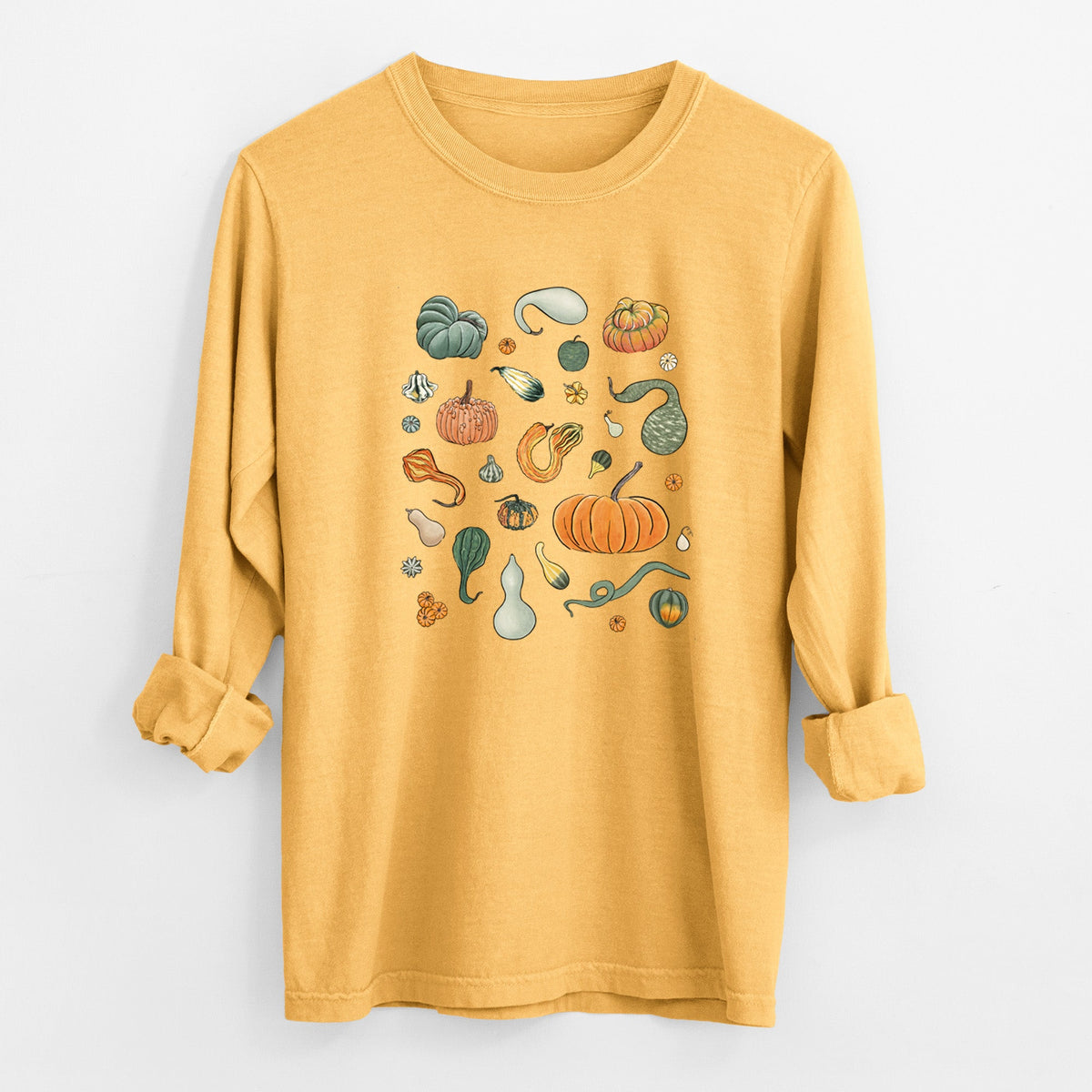 Pumpkin Patch Finds - Unisex Comfort Colors 100% Cotton Long Sleeve