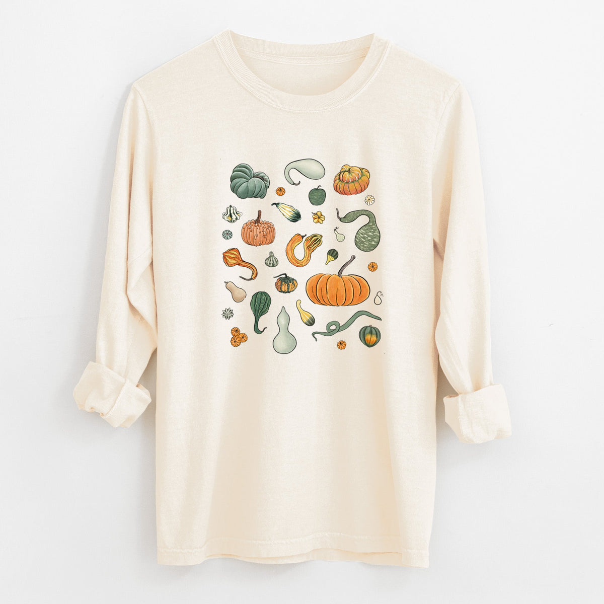 Pumpkin Patch Finds - Unisex Comfort Colors 100% Cotton Long Sleeve