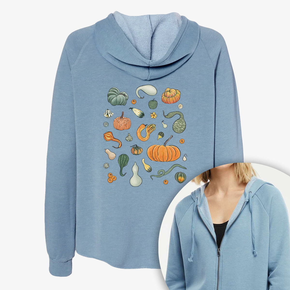 Pumpkin Patch Finds - Women's Cali Wave Zip-Up Sweatshirt