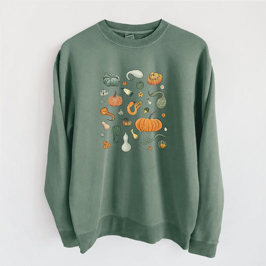 Pumpkin Patch Finds - Unisex Pigment Dyed Crew Sweatshirt