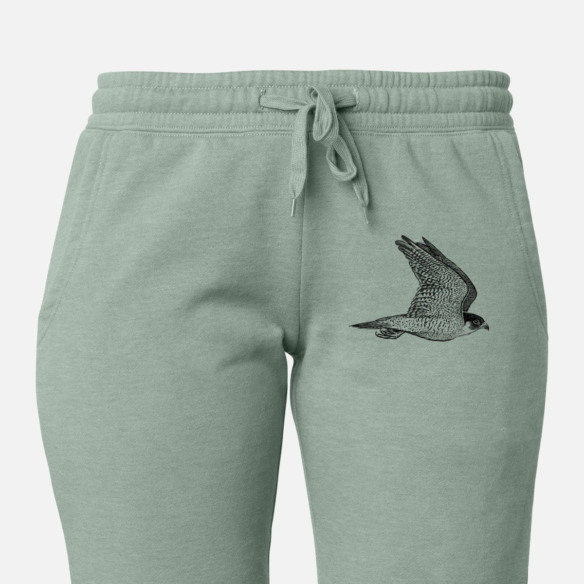 Flying Peregrine - Falco peregrinus - Women's Cali Wave Jogger Sweatpants