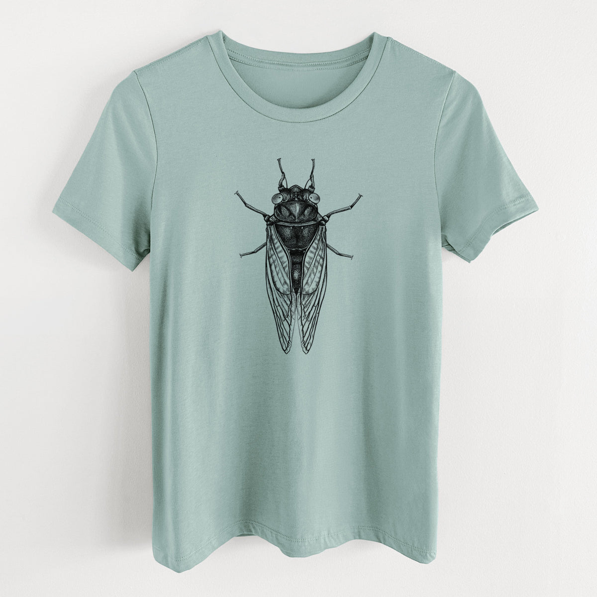 Pharoh Cicada - Magicicada septendecim - Women's Lightweight Relaxed Fit 100% Cotton Crewneck
