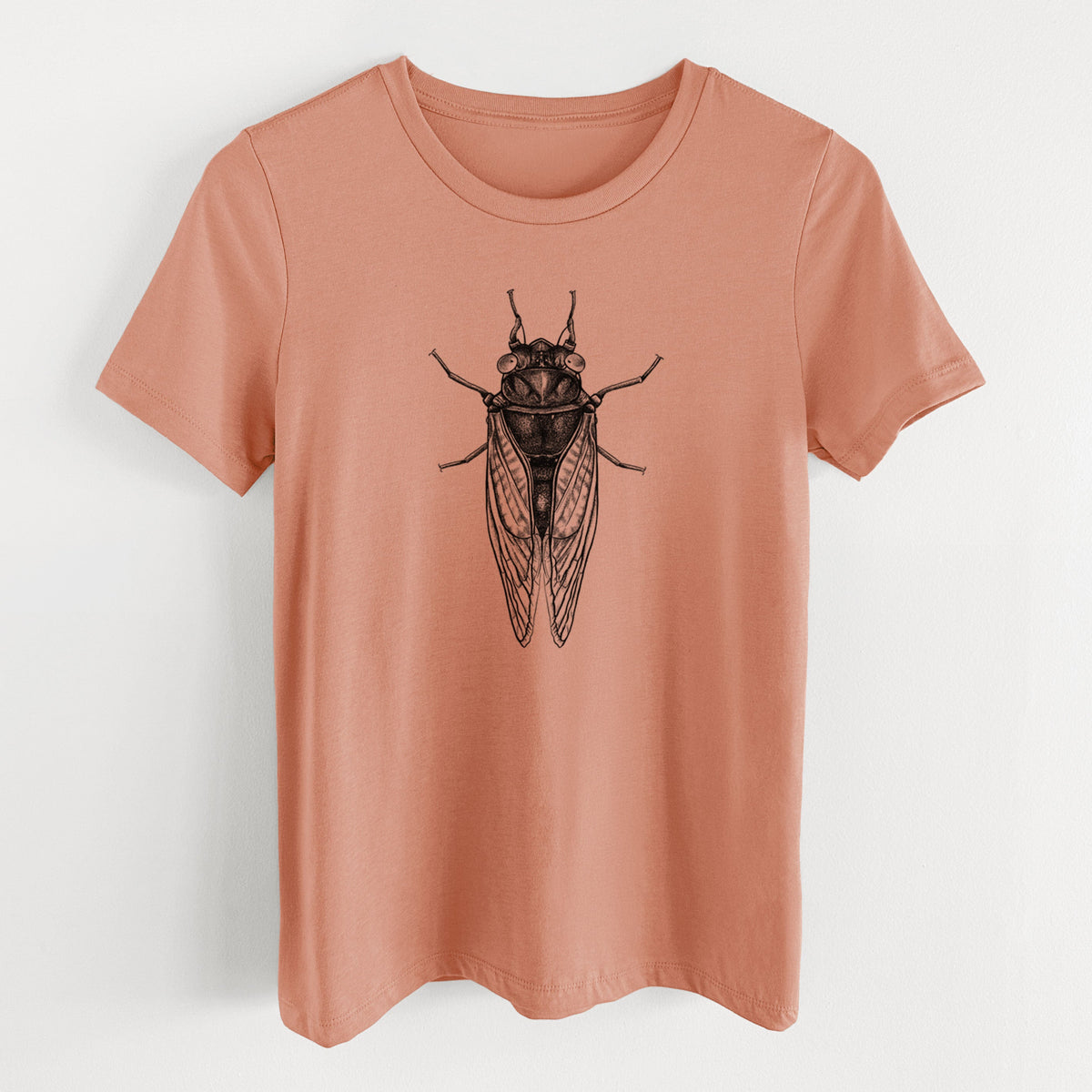 Pharoh Cicada - Magicicada septendecim - Women's Lightweight Relaxed Fit 100% Cotton Crewneck