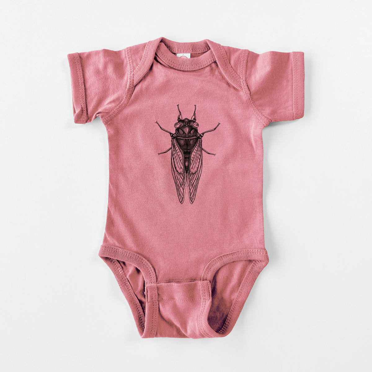 Pharoh Cicada - Magicicada septendecim - Baby Fine Jersey Bodysuit
