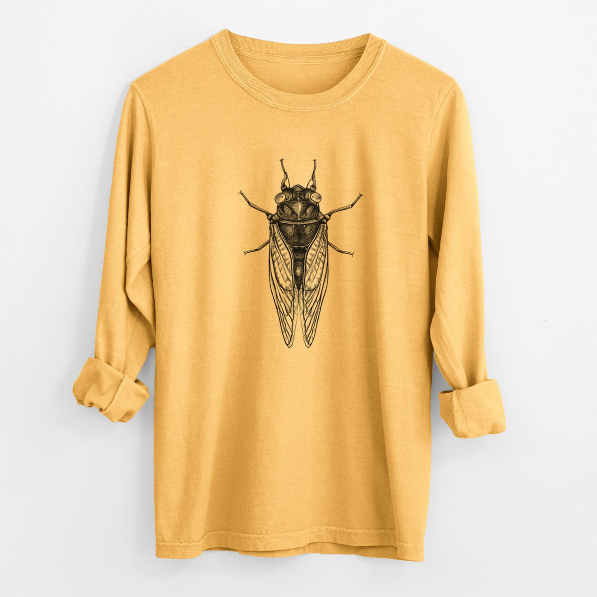 Pharoh Cicada - Magicicada septendecim - Unisex Comfort Colors 100% Cotton Long Sleeve