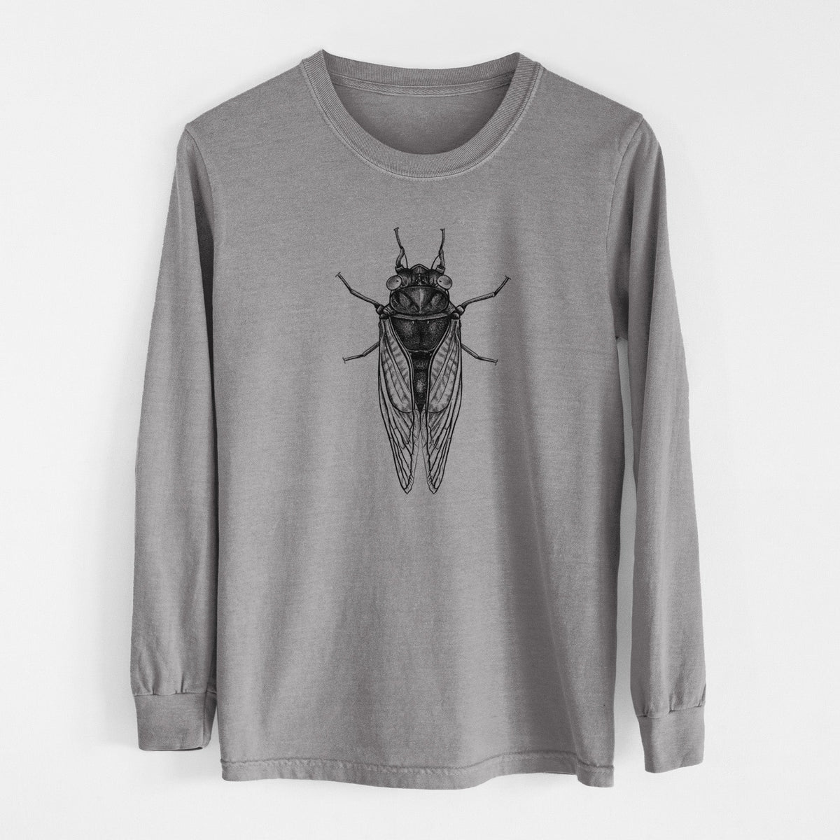 Pharoh Cicada - Magicicada septendecim - Unisex Comfort Colors 100% Cotton Long Sleeve