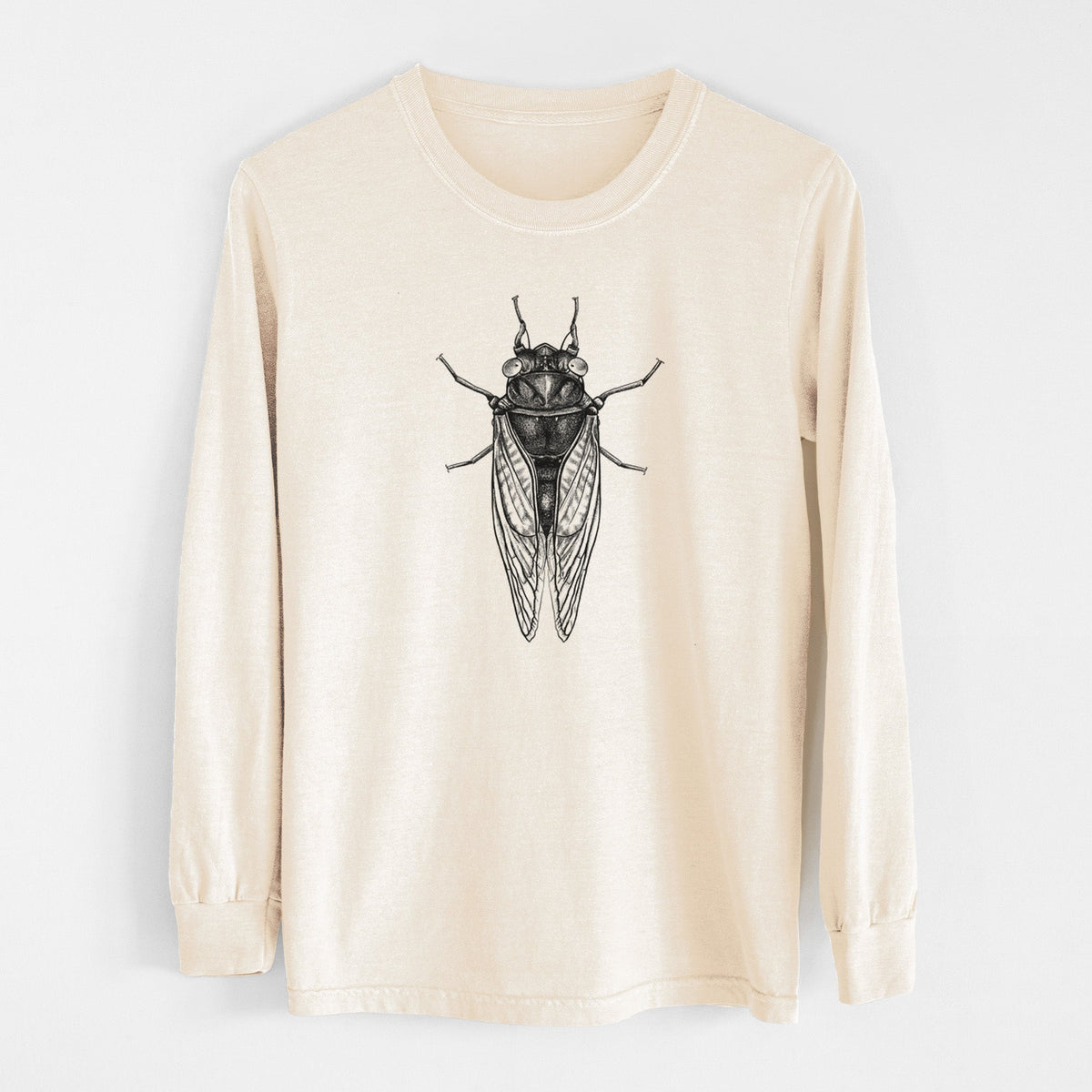 Pharoh Cicada - Magicicada septendecim - Unisex Comfort Colors 100% Cotton Long Sleeve