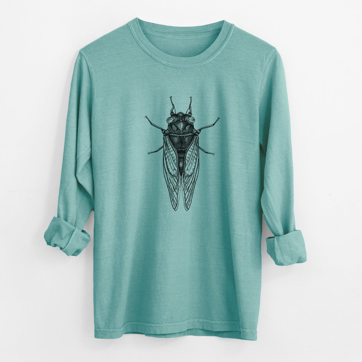 Pharoh Cicada - Magicicada septendecim - Unisex Comfort Colors 100% Cotton Long Sleeve