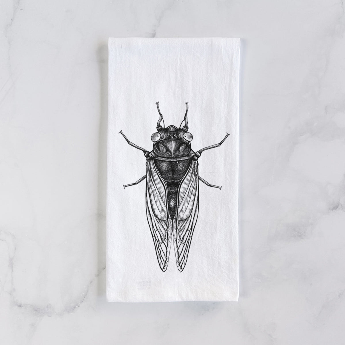 Pharoh Cicada - Magicicada septendecim Tea Towel