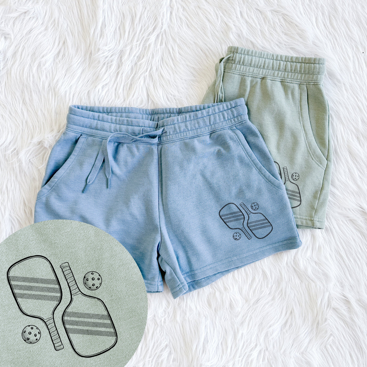Pickleball Paddle Set - Women's Cali Wave Shorts