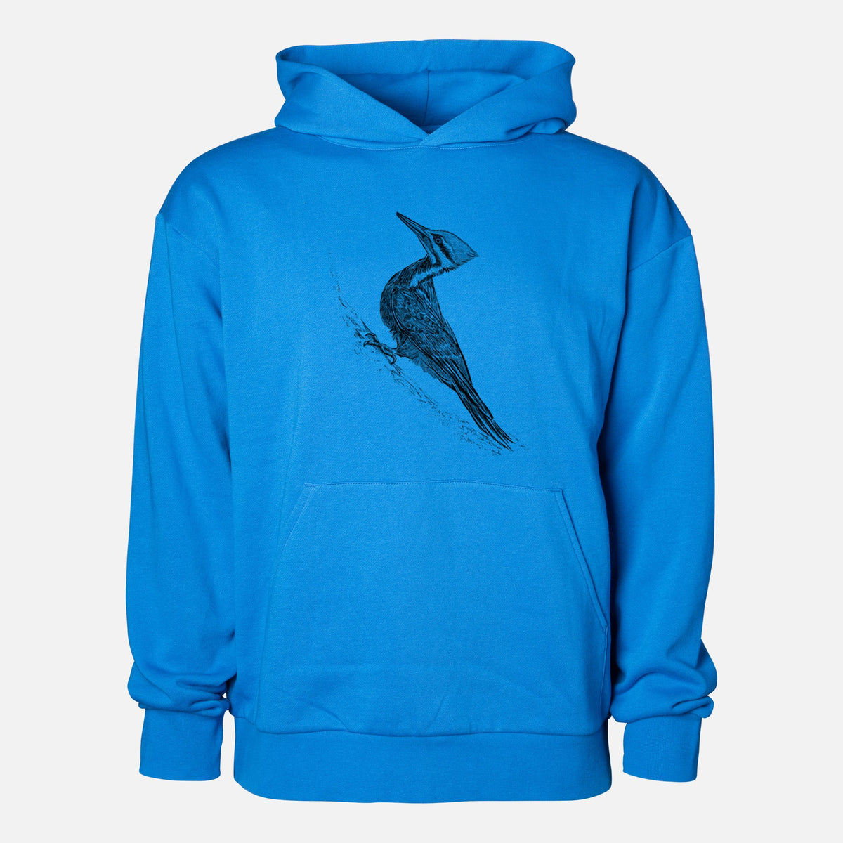 Pileated Woodpecker - Dryocopus pileatus  - Statement Midweight Hoodie