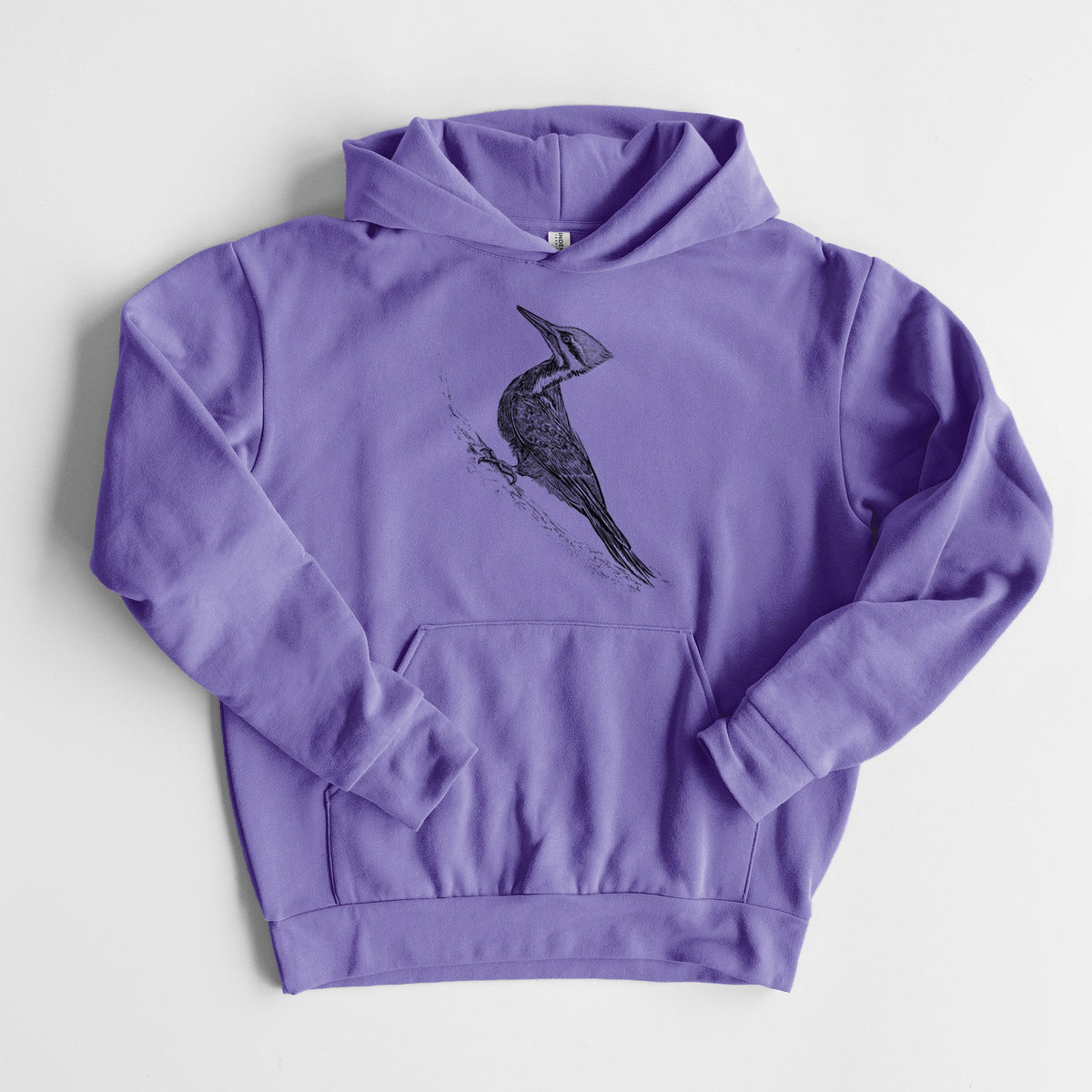 Pileated Woodpecker - Dryocopus pileatus  - Statement Midweight Hoodie
