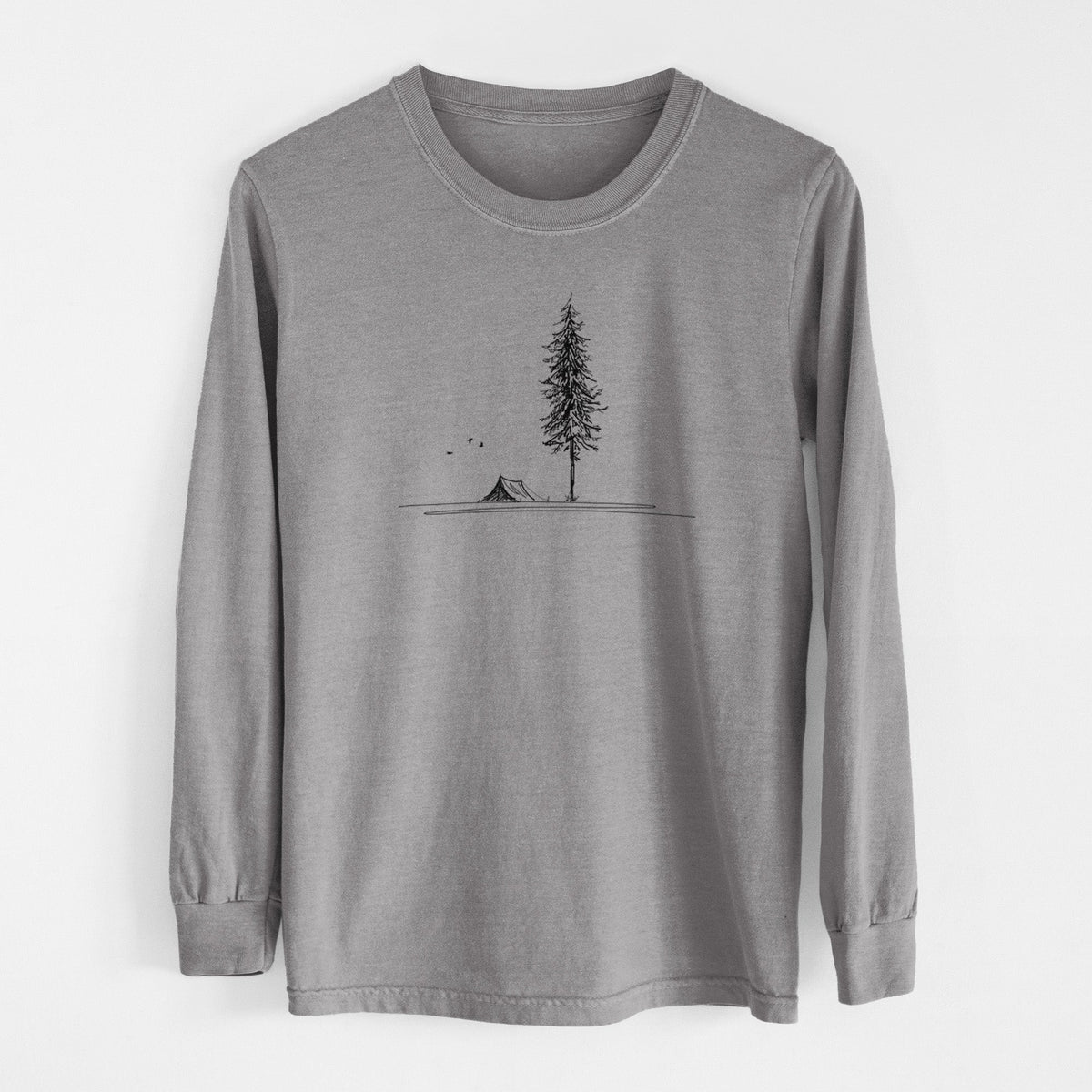 Pine Camp Vista - Unisex Comfort Colors 100% Cotton Long Sleeve
