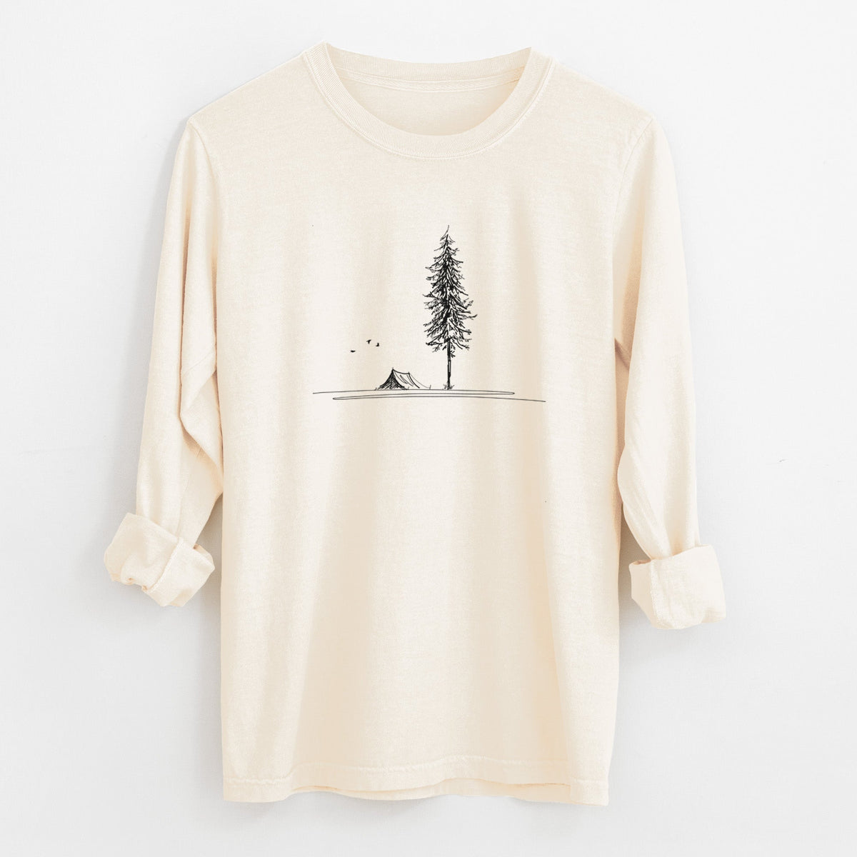 Pine Camp Vista - Unisex Comfort Colors 100% Cotton Long Sleeve