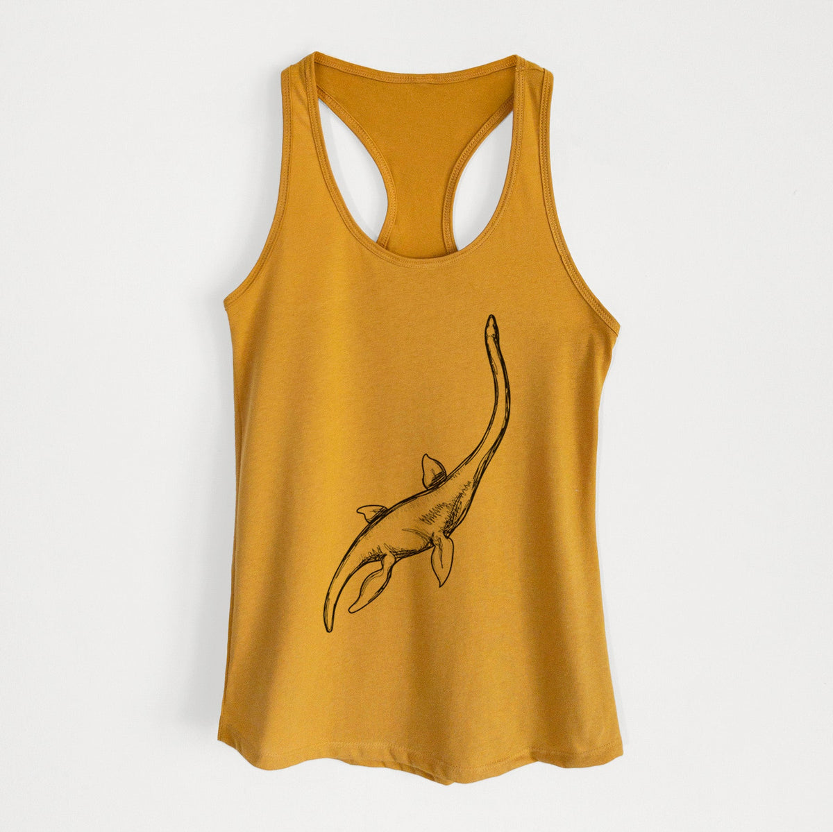 Plesiosaur - Plesiosaurus Dolichodeirus - Women's Racerback Tanktop